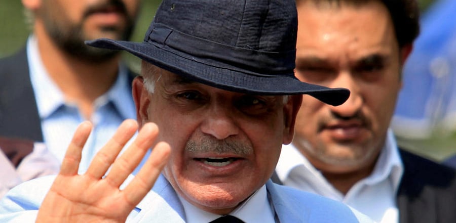 Shahbaz Sharif fie photo. Credit: Reuters Photo