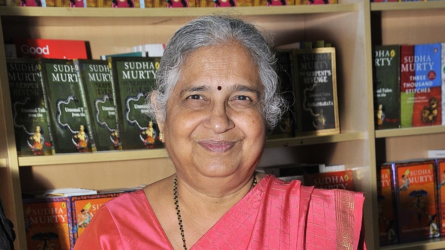 Infosys foundation chairperson Sudha Murty. Credit: DH file photo