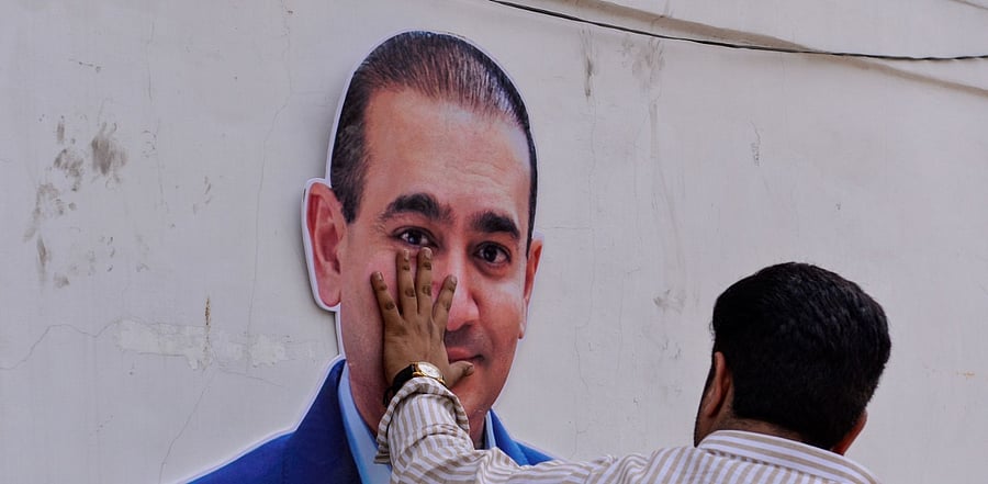 Nirav Modi remains behind bars at Wandsworth Prison in south-west London. Credit: AFP Photo