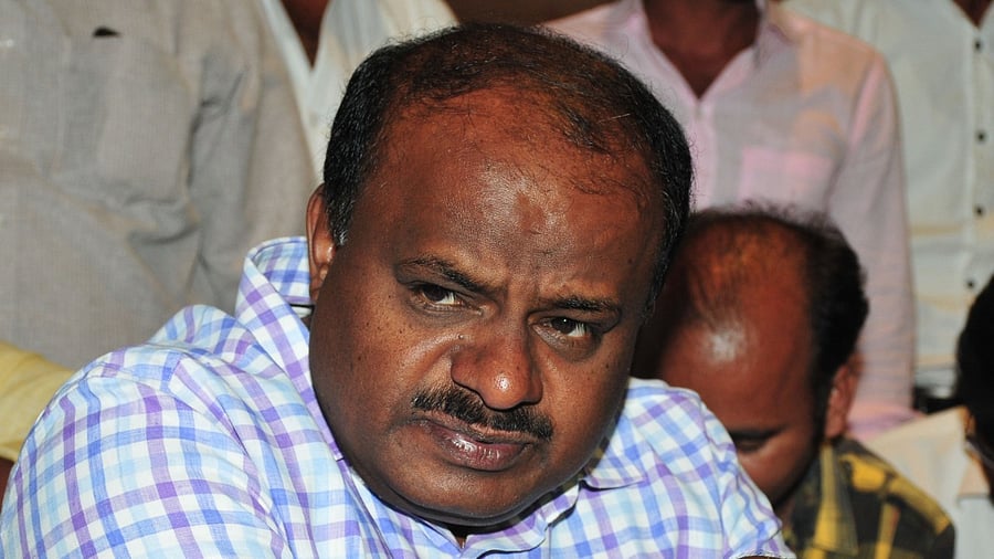 Former Karnataka CM and JD(S) leader H D Kumaraswamy. Credit: DH File Photo