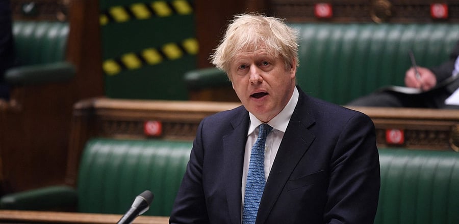 British Prime Minister Boris Johnson. Credit: AFP Photo