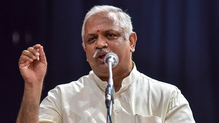 BJP national general secretary (organisation) B L Santhosh. Credit: DH File Photo