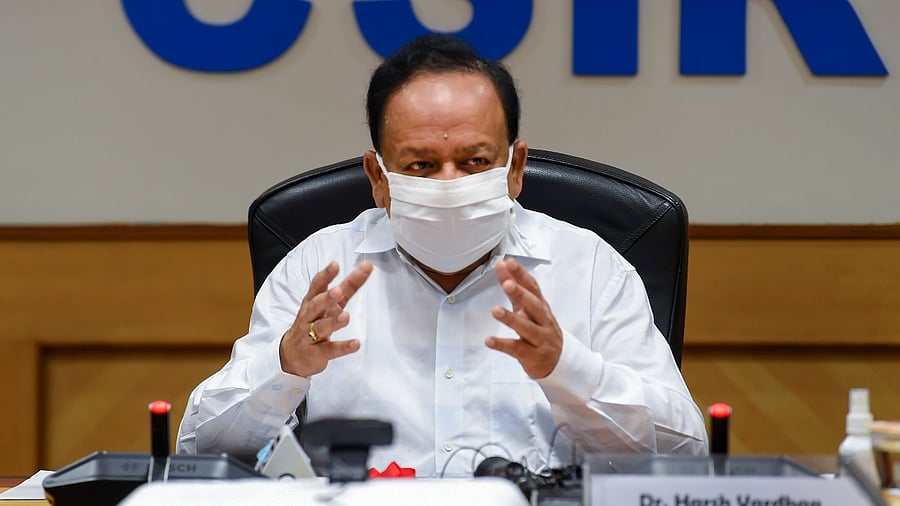 Union Health Minister Harsh Vardhan. Credit: PTI Photo