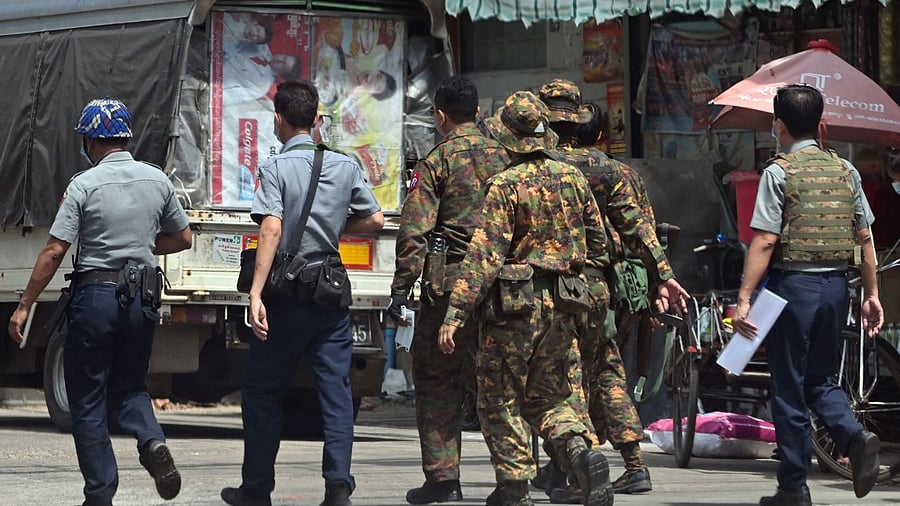 More than 700 protesters and bystanders have been killed by security forces since the Feb. 1 coup. Credit: AFP File Photo