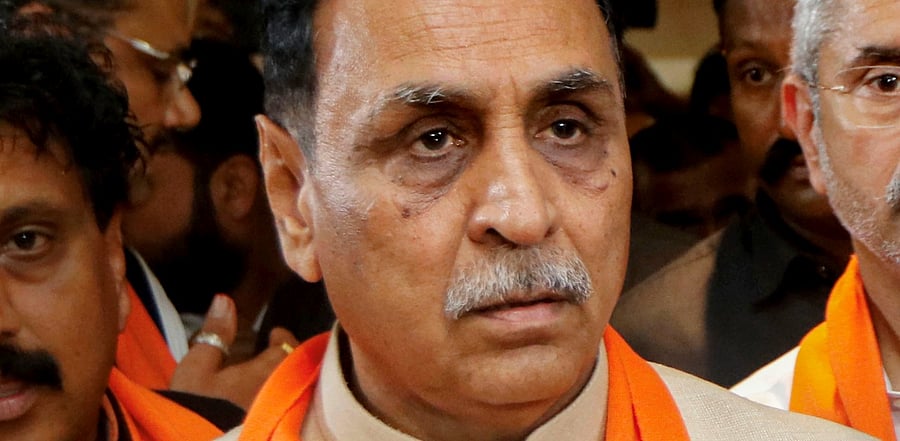In his speech, the chief minister had tried to say that potatoes grown by farmers of Banaskantha will get more price if sold to fast food giant McDonald's. Credit: PTI Photo
