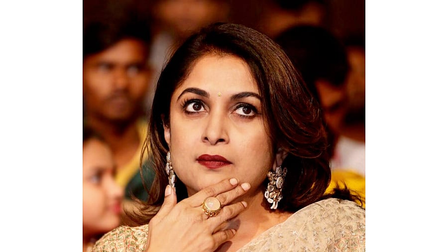 Actor Ramya Krishnan. Credit: Facebook/RamyaKrishnan