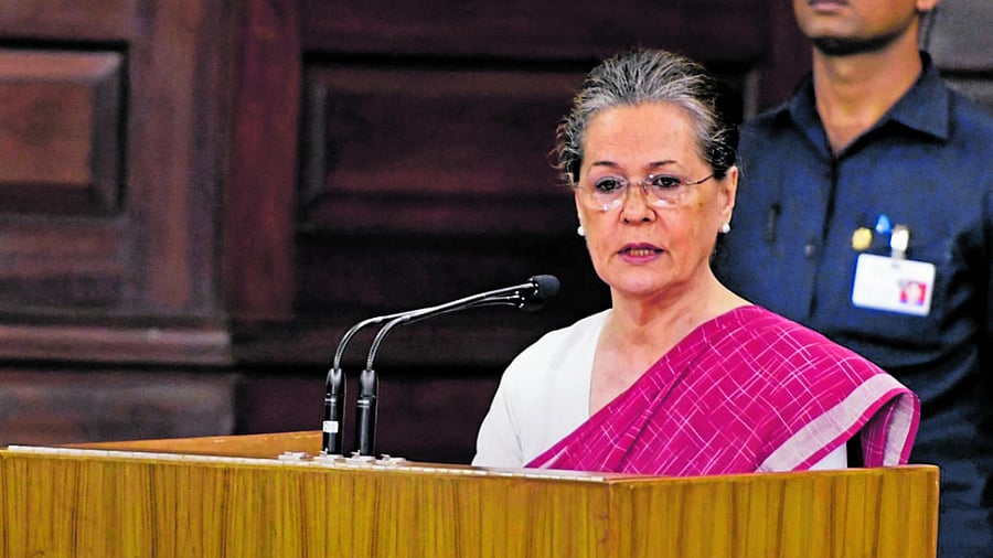 Congress president Sonia Gandhi. Credit: PTI File Photo