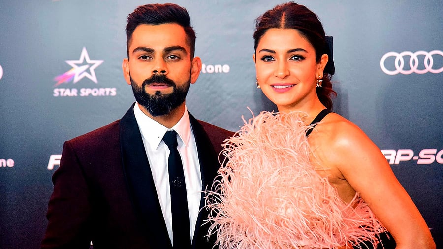 Virat Kohli and Anushka Sharma. Credit: AFP File photo