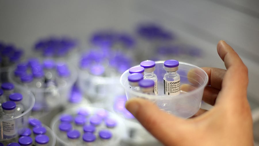 Pfizer had applied for emergency use authorisation for its vaccine in December. Credit: AFP File Photo/ Representative