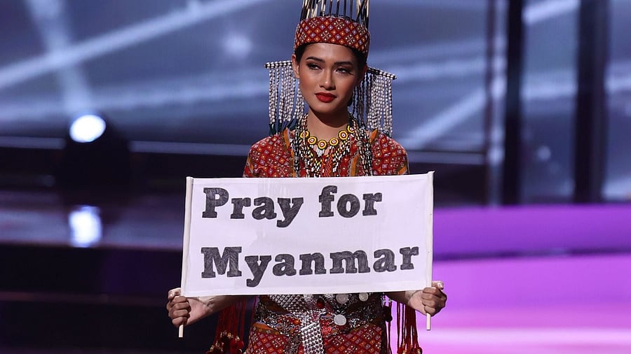 Miss Myanmar Thuzar Wint Lwin. Credit: AFP Photo