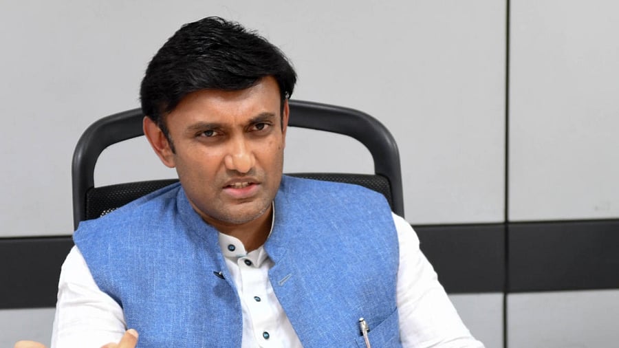 Karnataka health minister K Sudhakar. Credit: DH File Photo