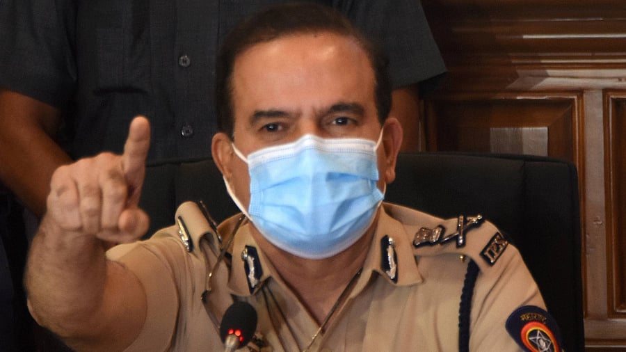 Mumbai Police Commissioner Param Bir Singh. Credit: PTI File Photo