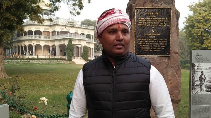 Youth Congress chief Srinivas B V. Credit: Facebook/Srinivas BV