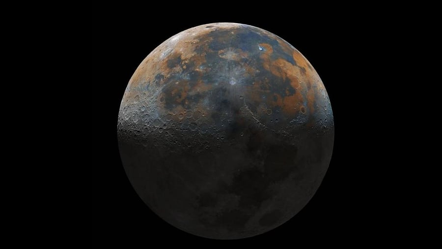 A 16-year-old amateur astronomer and astro-photographer from Pune, Prathamesh Jaju, has clicked one of the best images of the Moon. Credit: Instagram Photo/@prathameshjaju