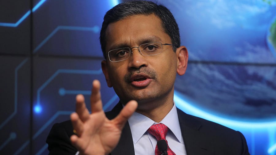 Tata Consultancy Services (TCS) Chief Executive Officer Rajesh Gopinathan. Credit: Reuters File Photo