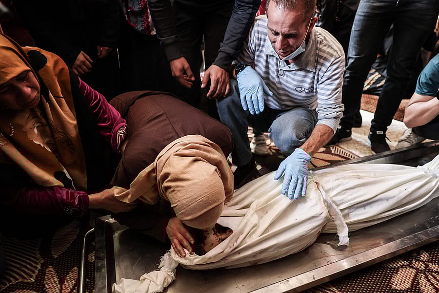 At least 227 Palestinians have been killed, including 64 children and 38 women, with 1,620 people wounded. Credit: AFP Photo