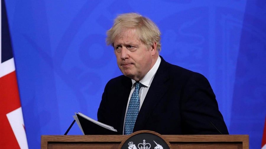 Britain's Prime Minister Boris Johnson. Credit: AFP Photo