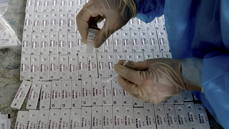Home testing should be conducted as per the procedure described by the manufacturer in the user manual. Credit: PTI Photo