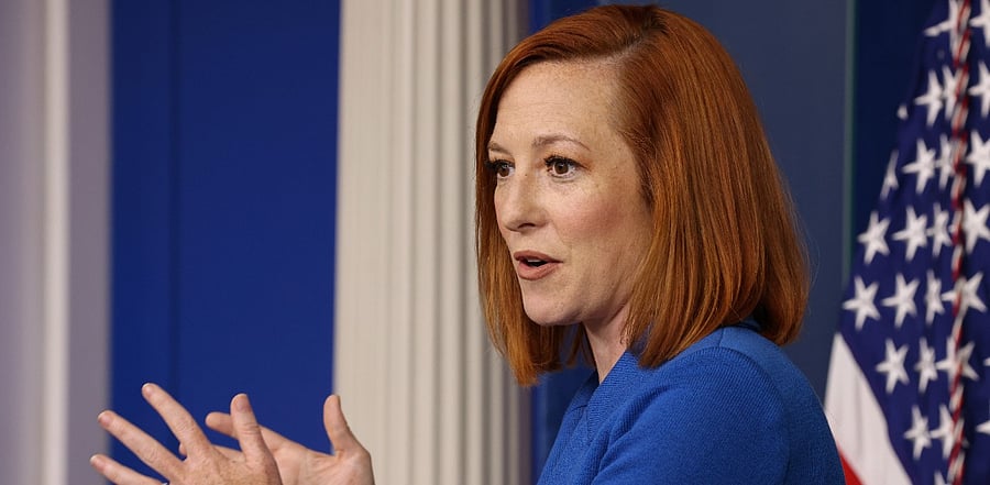 White House Press Secretary Jen Psaki. Credit: Reuters Photo