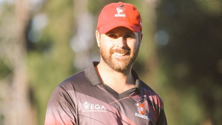 Zimbabwe cricketer Ryan Burl. Credit: Twitter Photo/ryanburl3