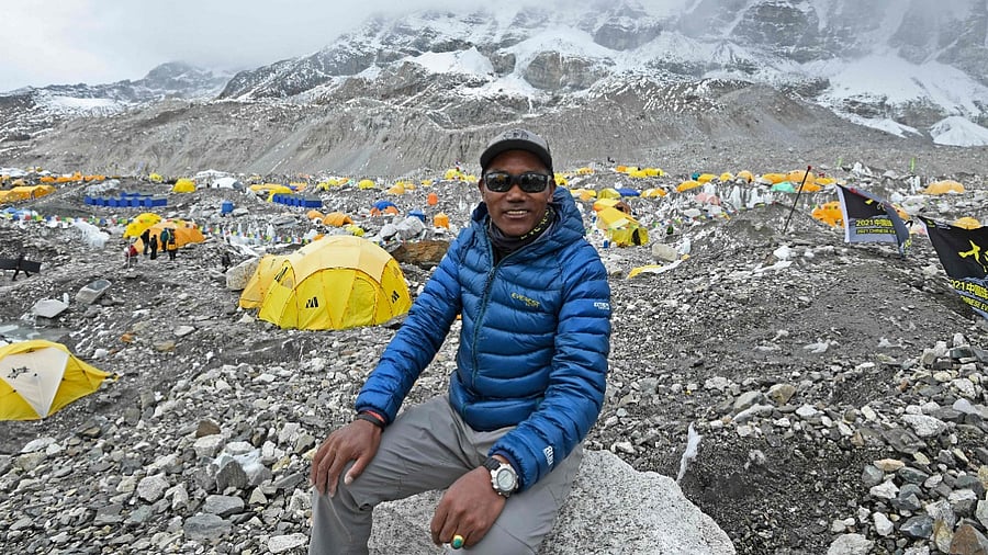 Nepalese mountaineer Kami Rita Sherpa. Credit: AFP File Photo