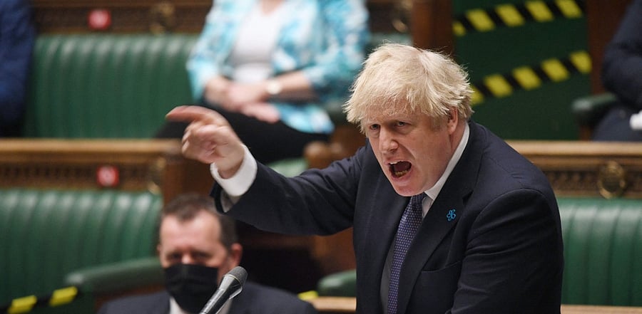 UK Prime Minister Boris Johnson. Credit: AFP Photo
