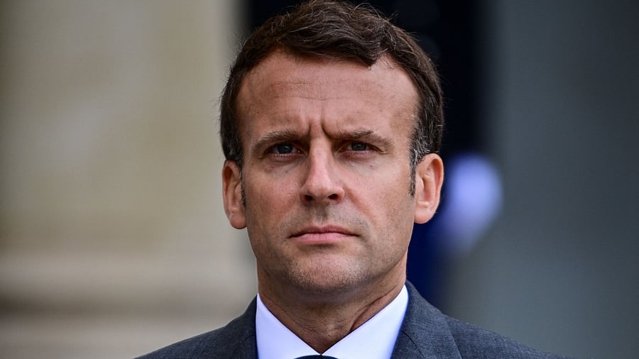 French President Emmanuel Macron. Credit: AFP File Photo