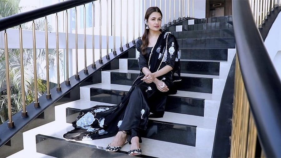 Actor Yuvika Choudhary. Credit: Twitter Photo/@yuvikachoudhary