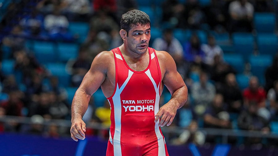 Wrestler and Olympic medallist Sushil Kumar. Credit: PTI File Photo