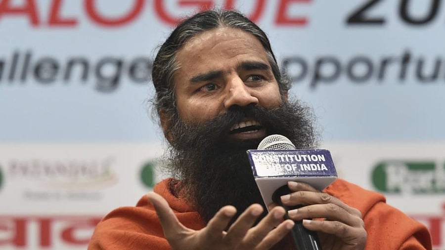 Yoga Guru Baba Ramdev. Credit: PTI Photo