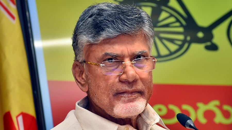 Former Andhra Pradesh CM and TDP supremo Chandrababu Naidu. Credit: PTI File Photo