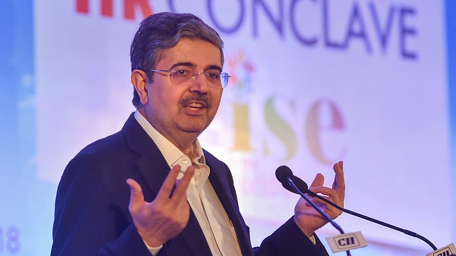 Managing Director of Kotak Mahindra Bank, Uday Kotak. Credit: PTI Photo