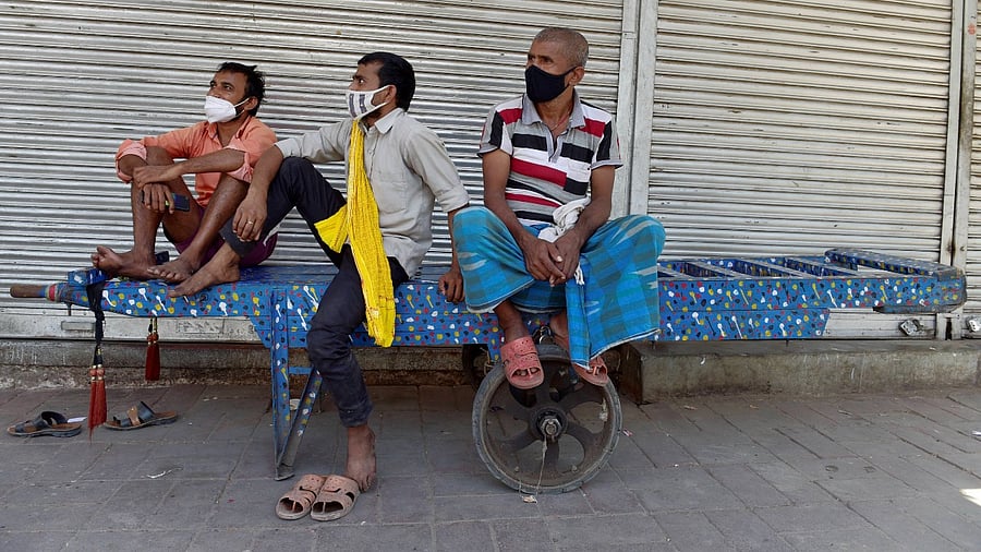 Construction activities and factories will resume in the national capital from Monday. Credit: PTI Photo