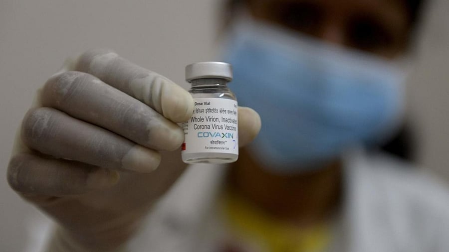 Covaxin. Credit: AFP Photo