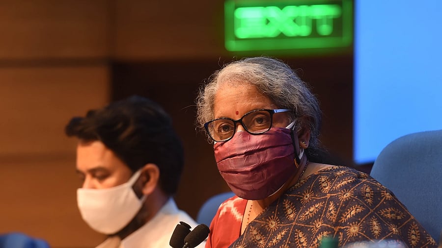 The GST Council, chaired by Finance Minister Nirmala Sitharaman came up with these relief measures. Credit: PTI Photo