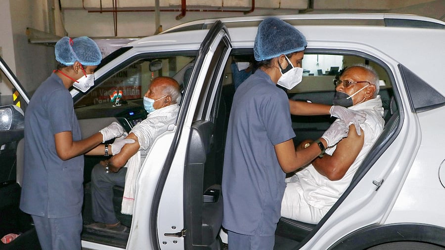 During the day, 22,532 patients were discharged, taking the total recovered patients to 53,62,370. Credit: PTI Photo