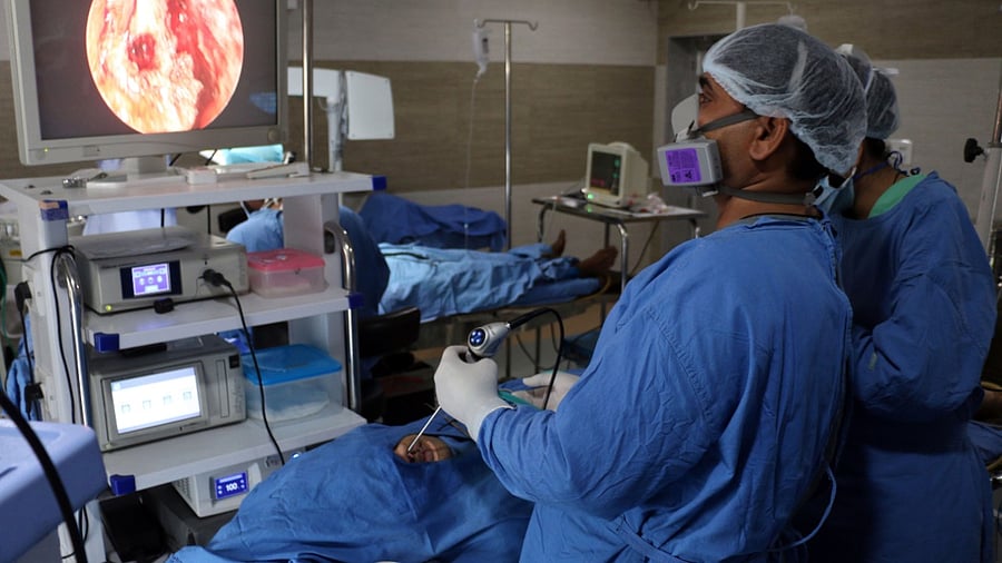 According to the state health department, 1,250 cases of black fungus have been reported so far in the state. Credit: PTI File Photo