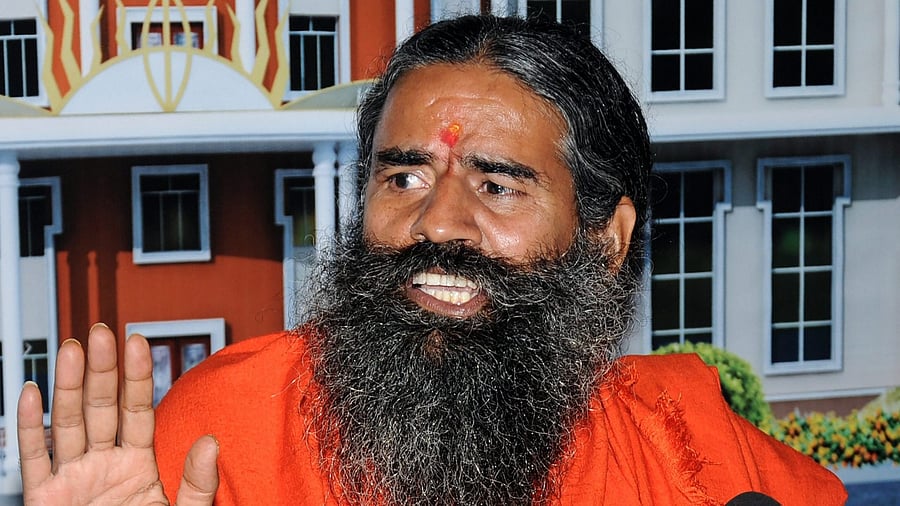Yoga guru Ramdev. Credit: PTI File Photo