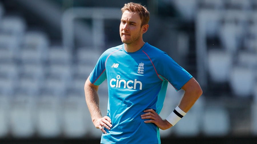 England's Stuart Broad. Credit: Reuters Photo
