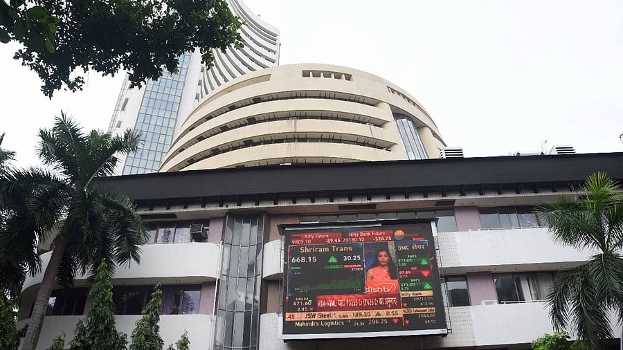 The 30-share BSE Sensex ended 2.56 points lower at 51,934.88. Credit: PTI file photo