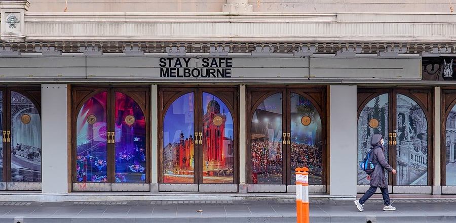 Australia is battling to stop a cluster of 60 cases from growing in its second-biggest city. Credit: Reuters Photo