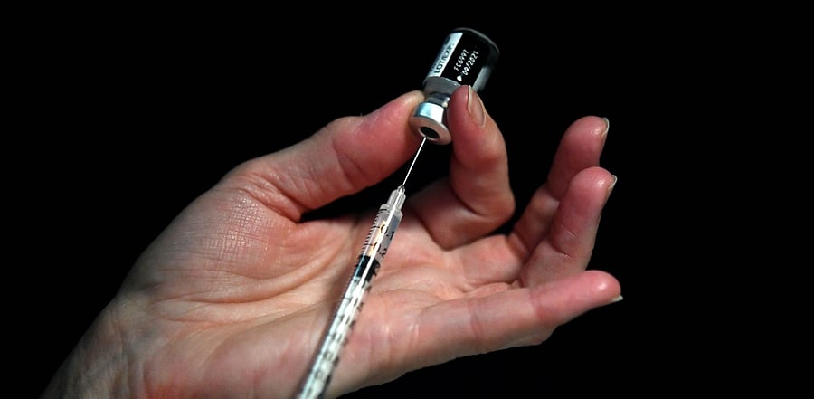 Germany's BioNTech asked Taiwan to remove the word 'country' from their planned joint announcement. Credit: AFP Photo