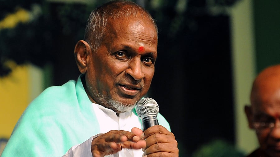 Music composer Ilaiyaraaja. Credit: DH Photo