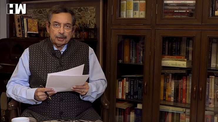 Vinod Dua. Screengrab from his YouTube show: The Vinod Dua show. Credit: YouTube/ @ HW News Network