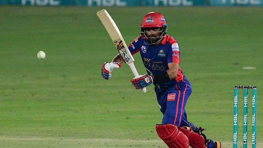 Karachi King's Babar Azam in PSL 2020. Credit: AFP Photo