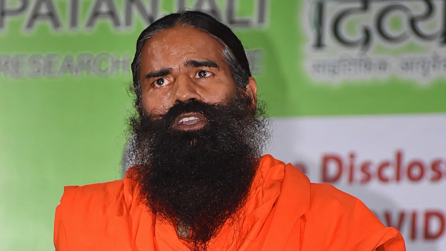 Yoga guru Ramdev. Credit: PTI File Photo