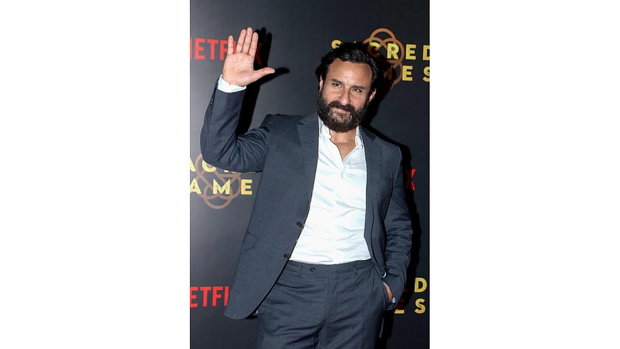 Actor Saif Ali Khan plays the lead role in 'Bhoot Police'. Credit: PTI Photo