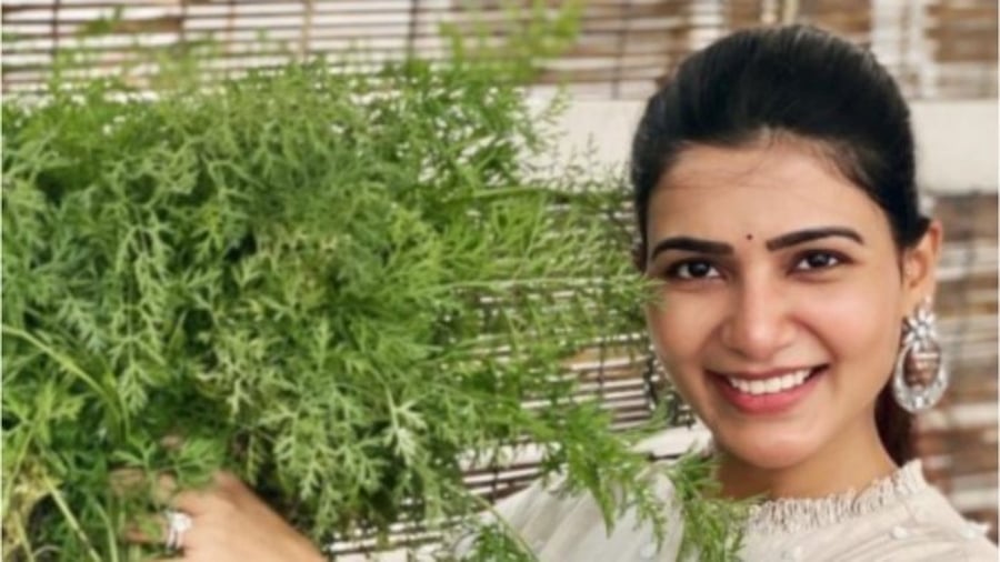 Actor Samantha Akkineni. Credit: Twitter/@Samanthaprabhu2