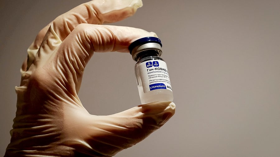 A vial of Sputnik V. Credit: Reuters file photo