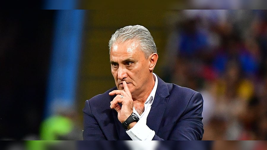 Brazil coach Tite on Thursday said the players had spoken to the national soccer confederation president. Credit: AFP File Photo